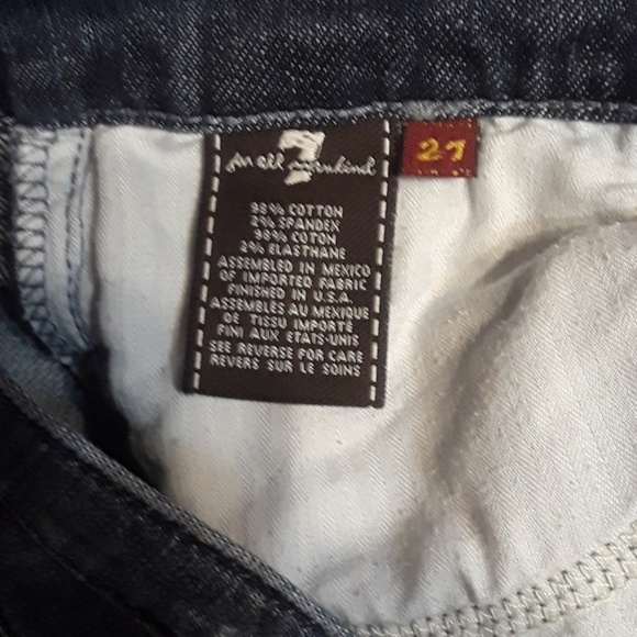 7 for All Mankind jeans - Picture 5 of 5